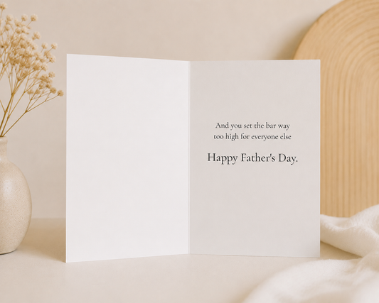You're My First Love Father's Day Card from Daughter | Heartfelt Greeting Card for Dad