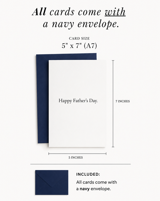 Funny Father's Day card from daughter reading You taught me how to be a man even though I'm your daughter
